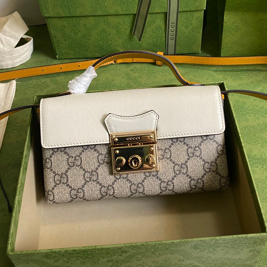 Gucci Padlock Mini Bag White 652683