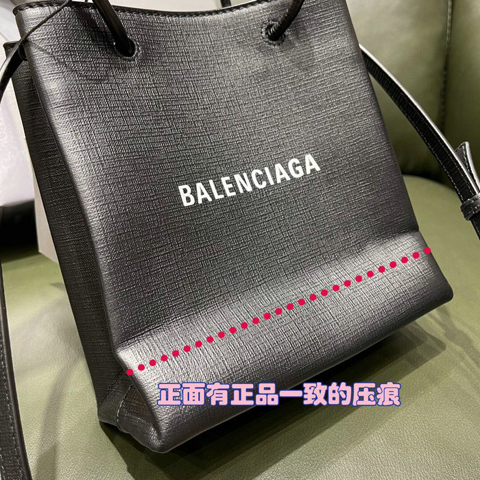 Balenciaga XXS Shopping Tote Bag Black 572411