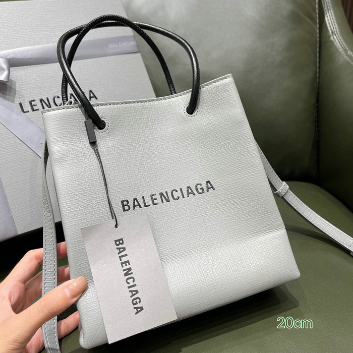 Balenciaga XXS Shopping Tote Bag Grey 572411