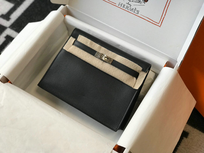 Hermes Evercolor Kelly Dance Black HkD074