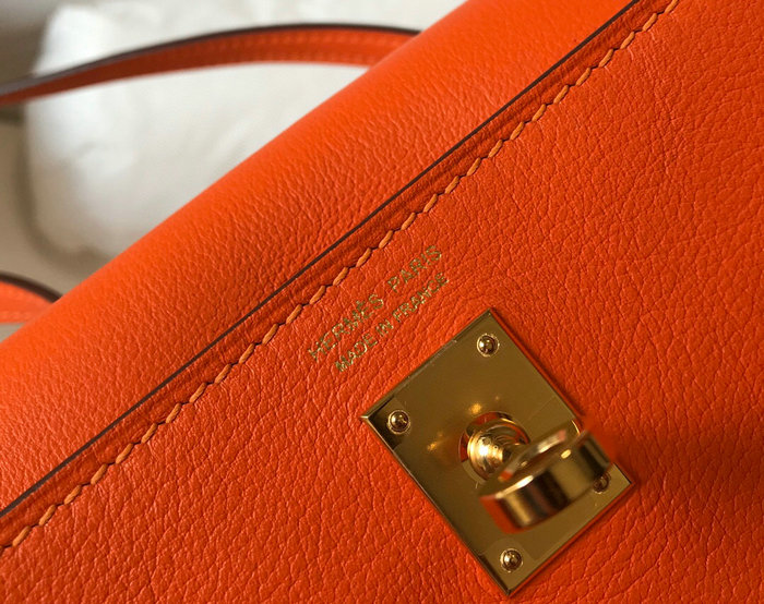 Hermes Evercolor Kelly Dance Orange HkD074