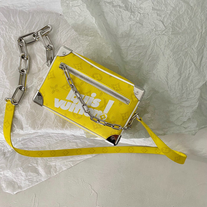 Louis Vuitton Mini Soft Trunk Yellow M80816