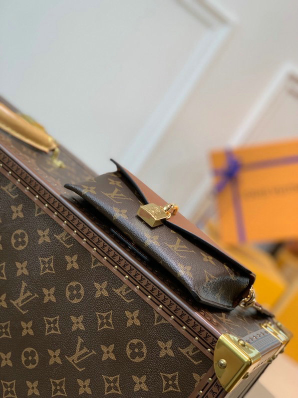 Louis Vuitton Padlock on strap Brown M80559