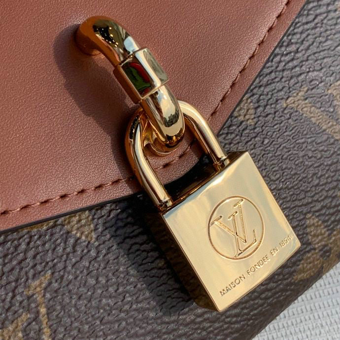 Louis Vuitton Padlock on strap Brown M80559