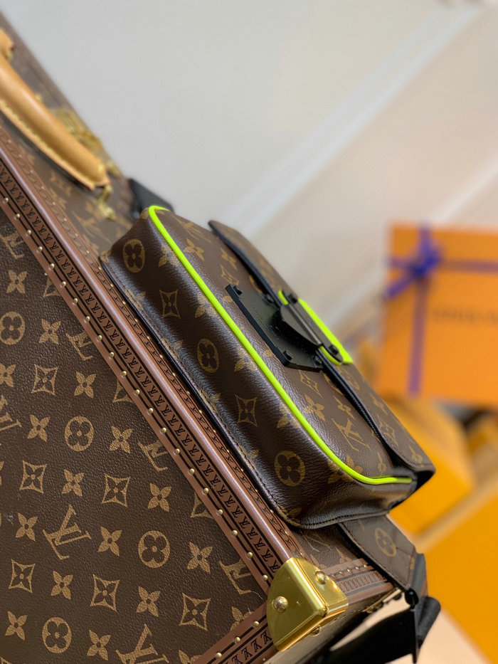 Louis Vuitton S Lock Sling Bag Green M45807