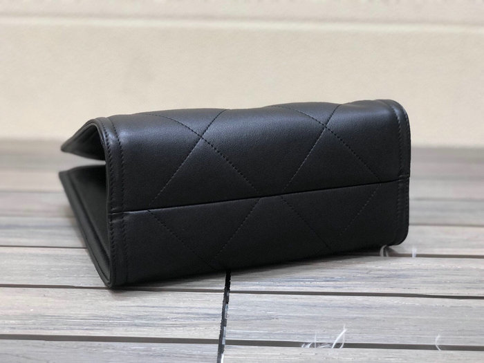 Chanel Calfskin Small Shopping Bag Black AS2750