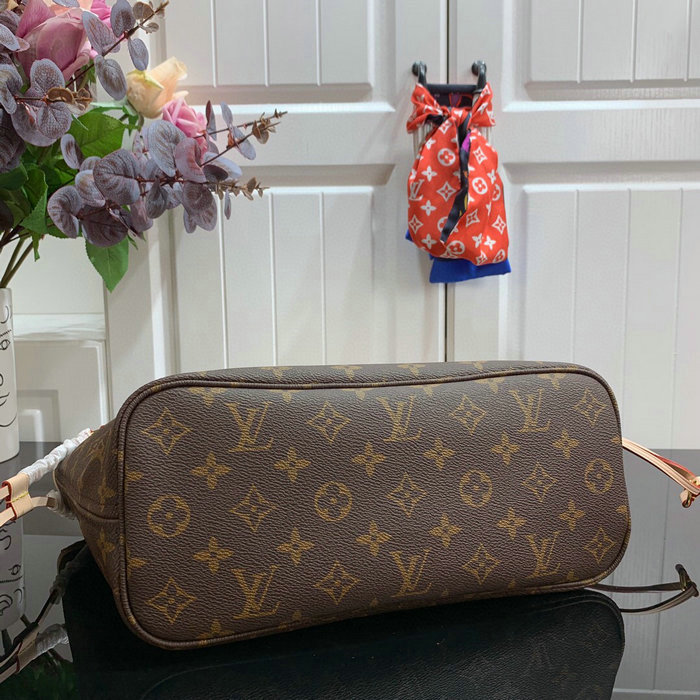 Louis Vuitton Monogram Canvas Neverfull PM Beige M41245