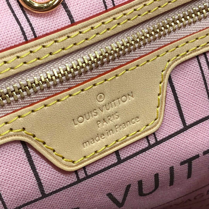 Louis Vuitton Monogram Canvas Neverfull PM Pink M41245