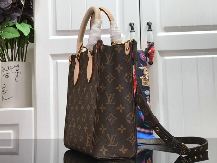 Louis Vuitton Monogram Canvas SAC PLAT BB M45847