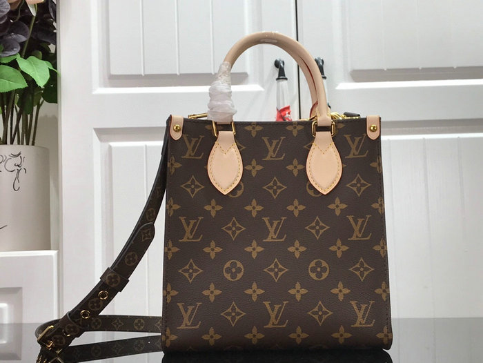 Louis Vuitton Monogram Canvas SAC PLAT BB M45847