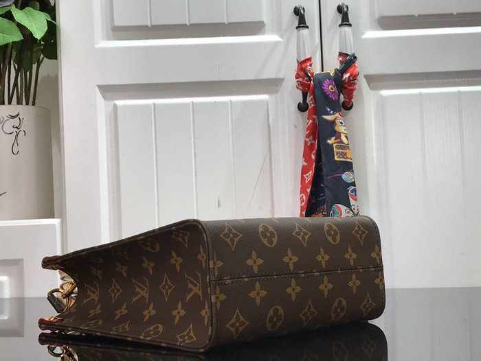 Louis Vuitton Monogram Canvas SAC PLAT BB M45847