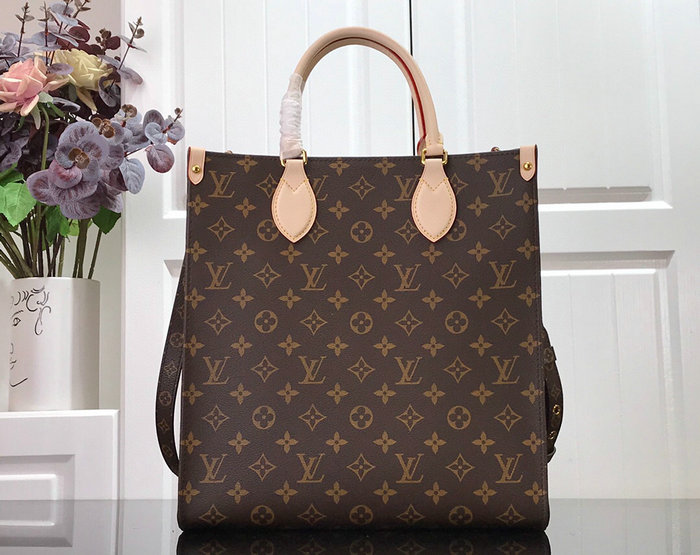 Louis Vuitton Monogram canvas SAC PLAT PM M45848