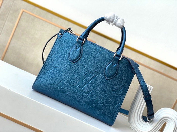 Louis Vuitton ONTHEGO PM Blue M45653