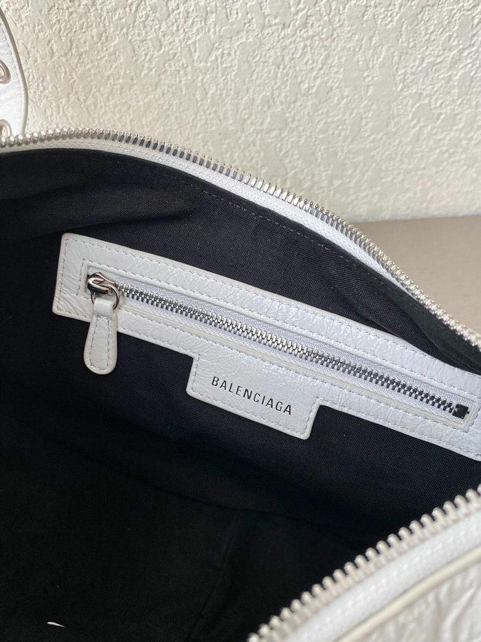 Balenciaga Le Cagole Shoulder Bag White B67137