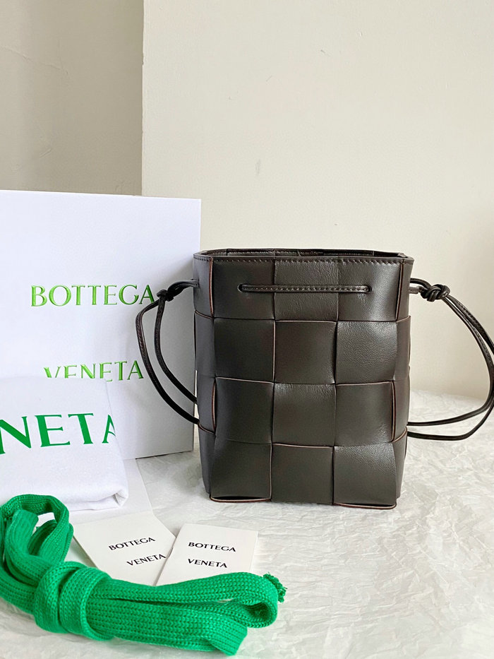 Bottega Veneta Cassette Bucket Bag Coffee B68028