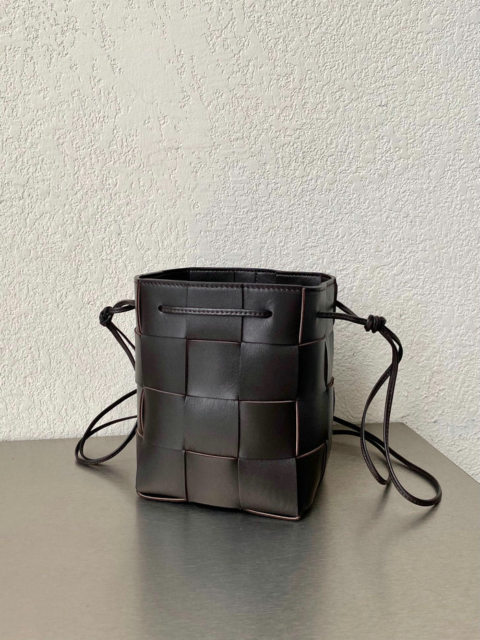 Bottega Veneta Cassette Bucket Bag Coffee B68028