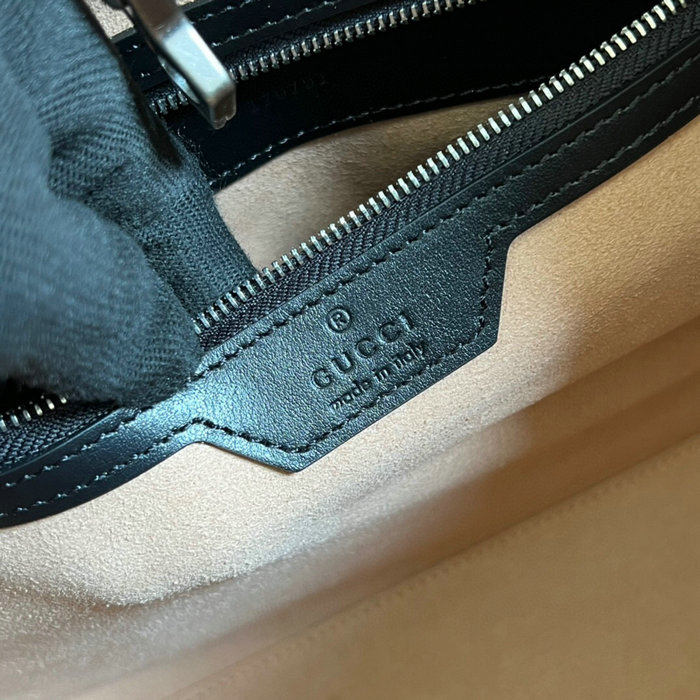 Gucci GG Marmont Medium Tote Bag Black 675796