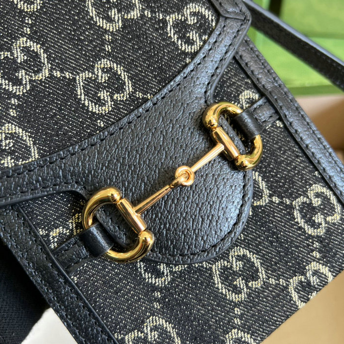 Gucci Horsebit 1955 Mini Bag Black 625615