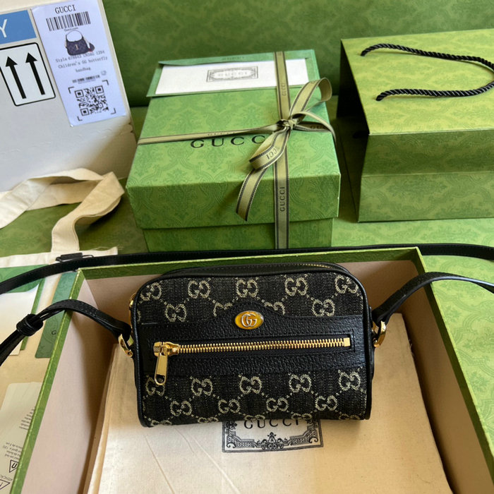 Gucci Ophidia mini bag with Web Black 517350