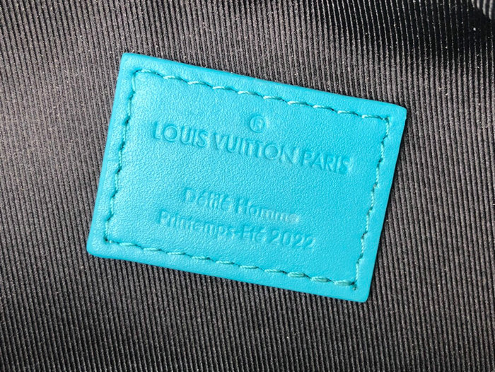 Louis Vuitton Monogram Canvas Wheel Box Blue M59706