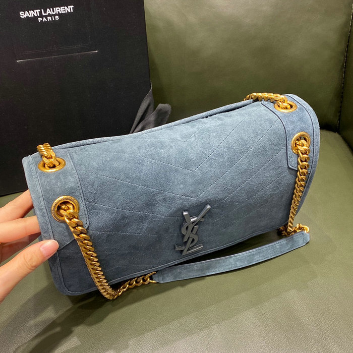 Saint Laurent Medium Niki Shoulder Bag Blue 633158