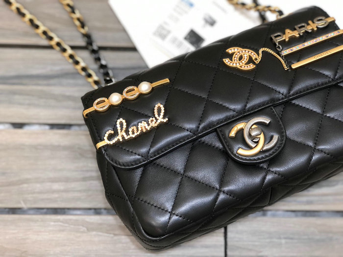 Chanel Small Flap Bag Black AS2979