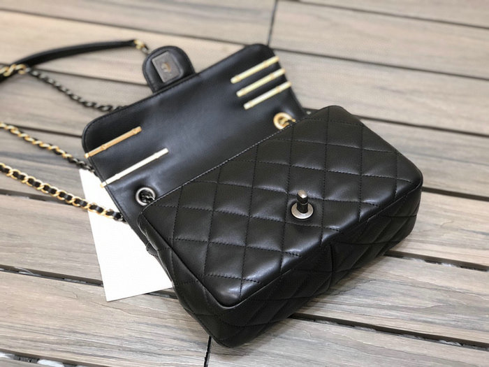 Chanel Small Flap Bag Black AS2979