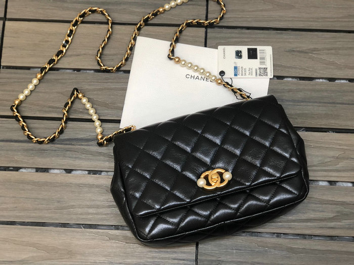 Chanel Small Flap Bag Black AS3001