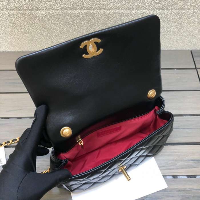 Chanel Small Flap Bag Black AS3001