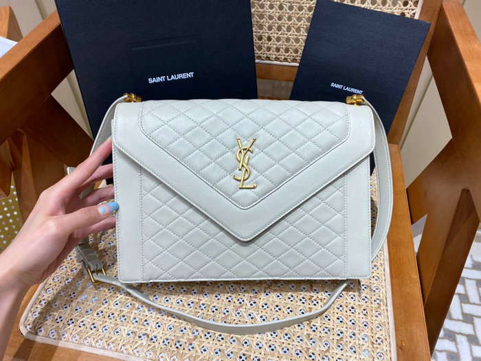 Saint Laurent Gaby Satchel White 668863