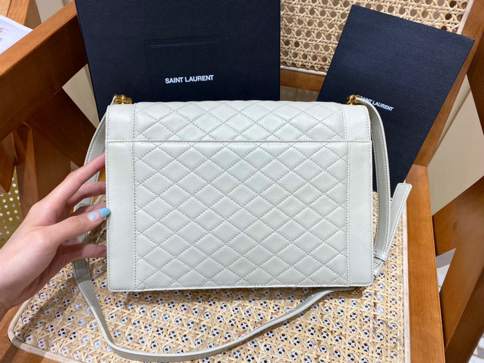 Saint Laurent Gaby Satchel White 668863