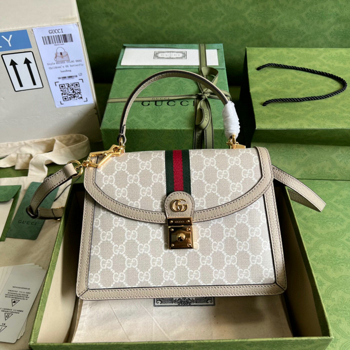 Gucci Ophidia small GG top handle bag 651055