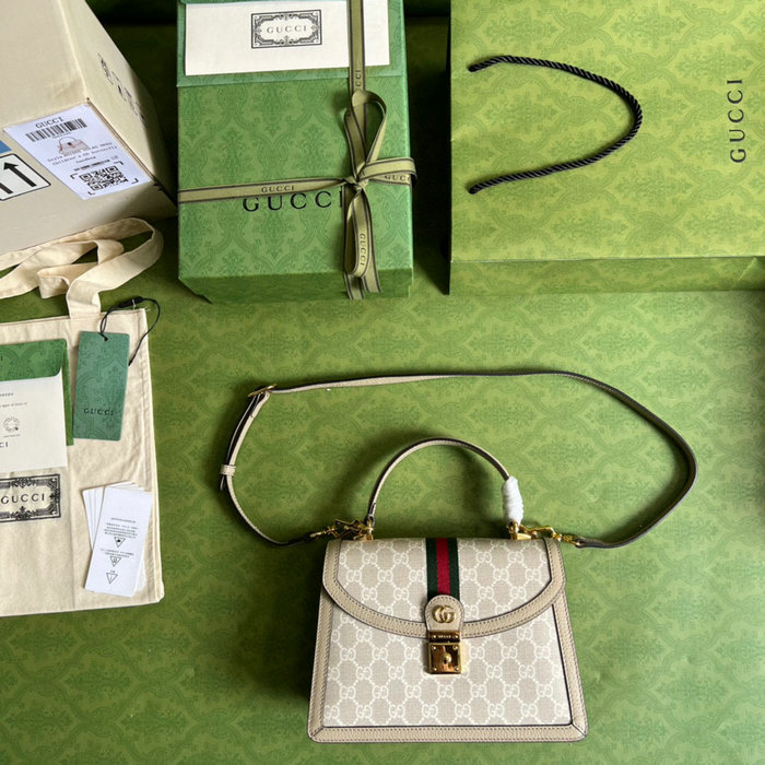 Gucci Ophidia small GG top handle bag 651055