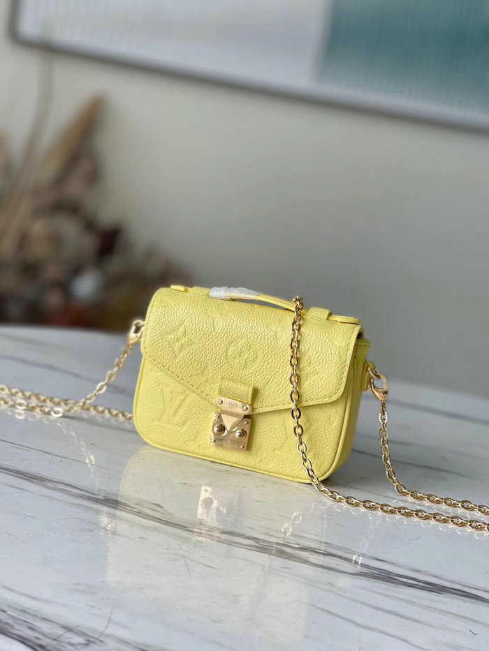 Louis Vuitton Micro Metis Bag Yellow M81389