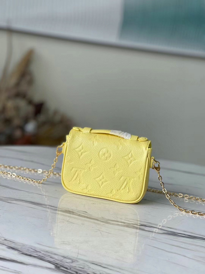 Louis Vuitton Micro Metis Bag Yellow M81389