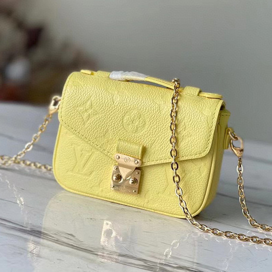 Louis Vuitton Micro Metis Bag Yellow M81389