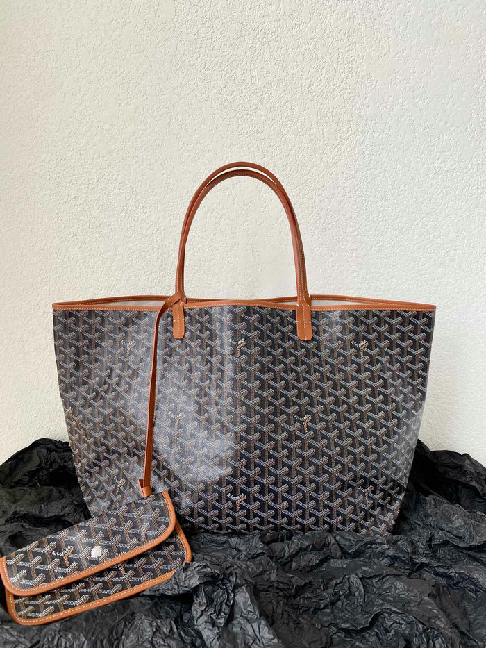 Goyard Saint Louis Tote Brown G6001