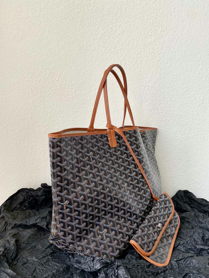 Goyard Saint Louis Tote Brown G6001