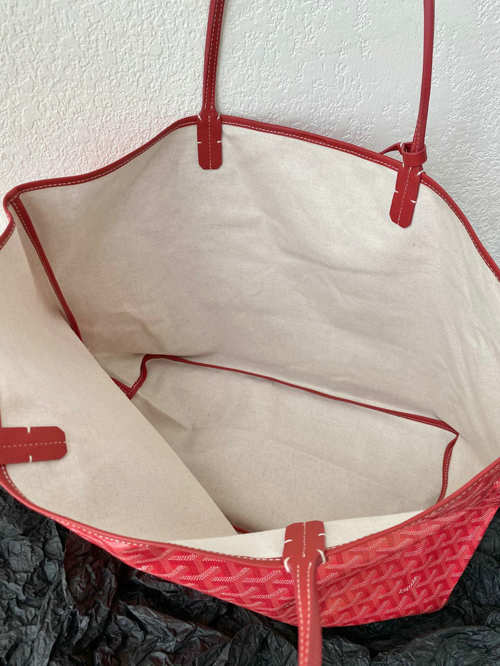 Goyard Saint Louis Tote Red G6001