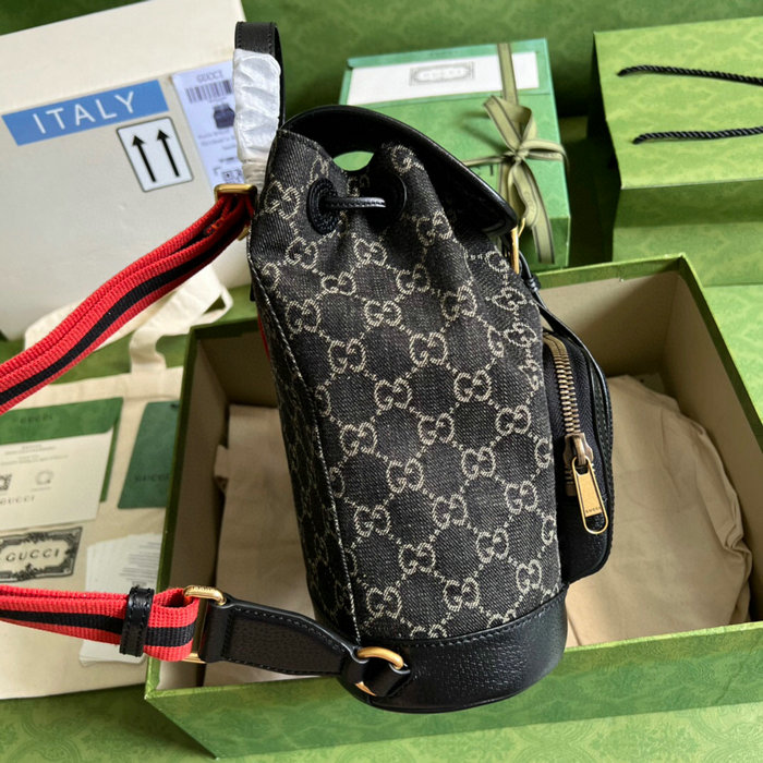 Gucci Backpack with Interlocking G Black 674147