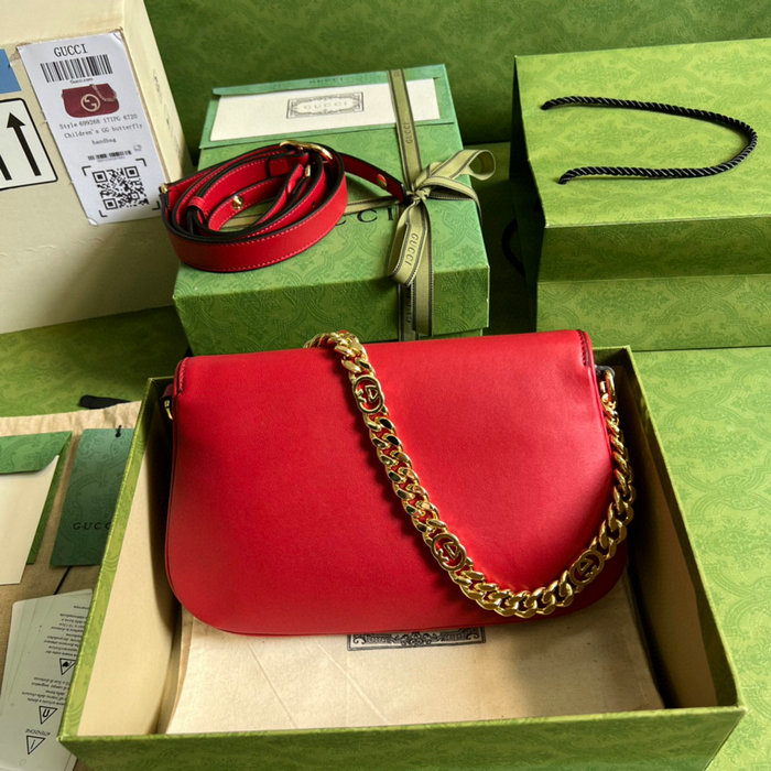 Gucci Blondie shoulder bag Red 699268