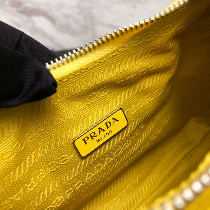 Prada Nylon Hobo bag Yellow 1NE204