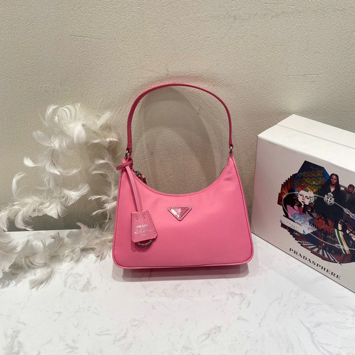 Prada Re-Edition 2005 Re-Nylon mini bag Pink 1NE204