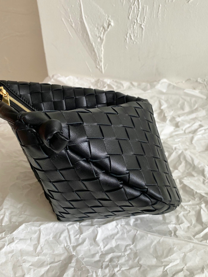 Bottega Veneta Turn Bag Black B701204