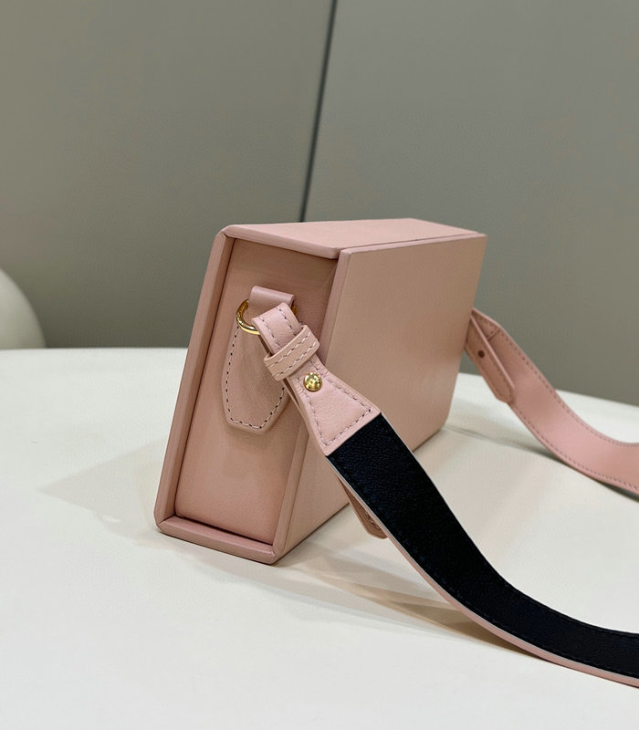 Fendi Vertical Box Crossbody Bag Pink F70304