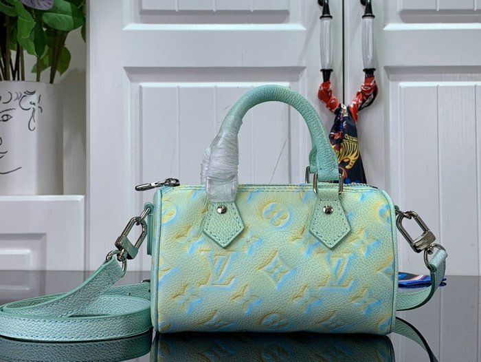 Louis Vuitton Nano Speedy Green M81508