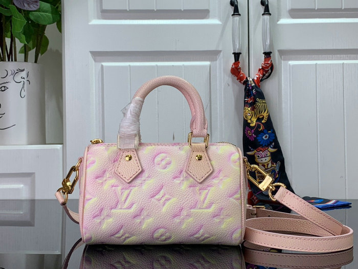 Louis Vuitton Nano Speedy Pink M81508