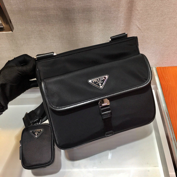 Prada Nylon Messenger Bag 2VH110