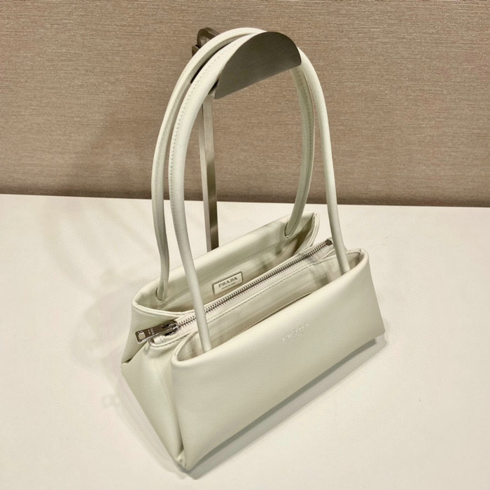 Prada Small leather bag White 1BA368