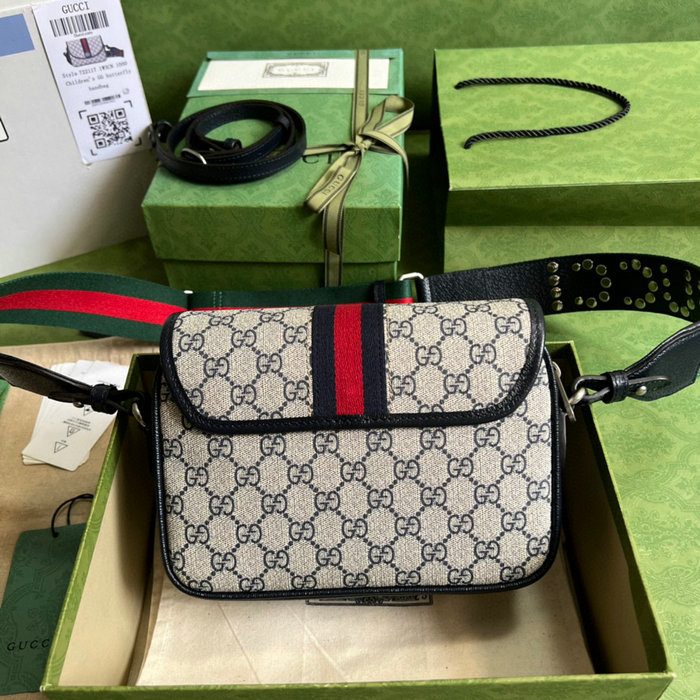 Gucci Ophidia mini GG shoulder bag Blue 722117